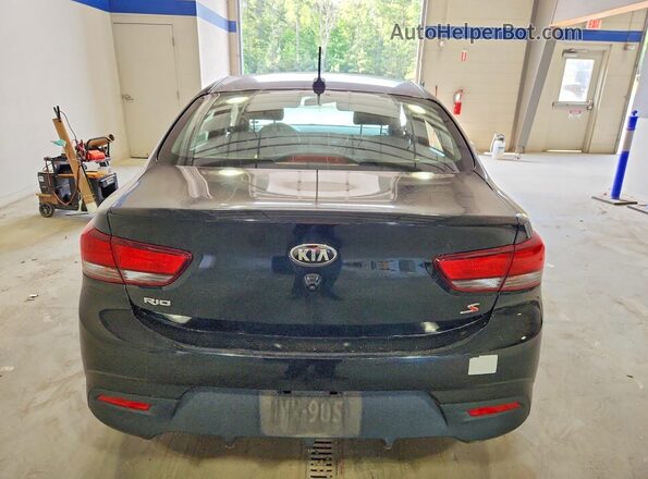 3KPA24AB2KE218537 2019 KIA RIO Black Rear view