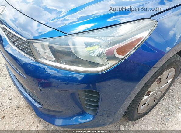 3KPA24AB2KE248959 2019 KIA RIO Blue Front view