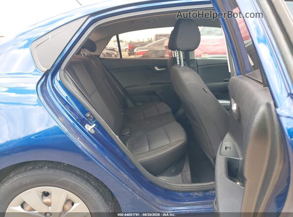 3KPA24AB2KE248959 2019 KIA RIO Blue VIN sticker view