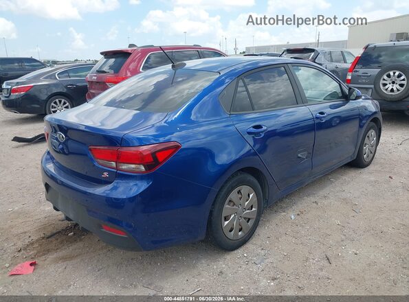 3KPA24AB2KE248959 2019 KIA RIO Blue Rear right