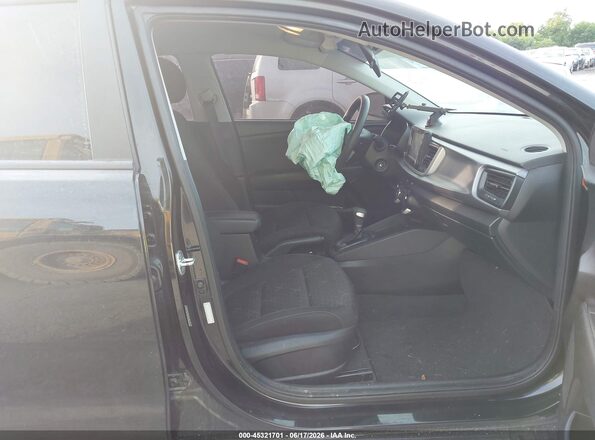 3KPA24AB3KE200550 2019 KIA RIO Black Front interior view