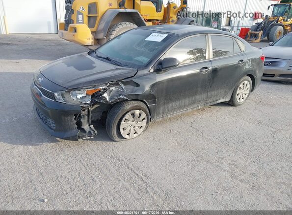 3KPA24AB3KE200550 2019 KIA RIO Black Front left
