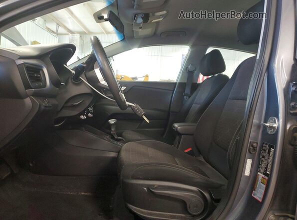 3KPA24AB3KE233323 2019 KIA RIO Gray წინა სალონის ხედი