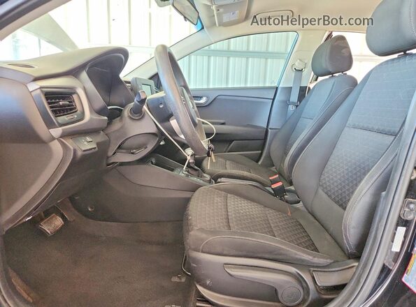 3KPA24AB3KE254298 2019 KIA RIO Black Սալոնի դիմացի տեսք