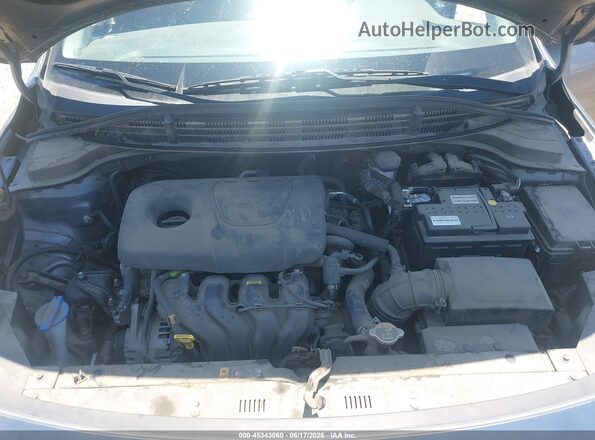 3KPA24AB4KE180292 2019 KIA RIO Gray Вид ззаду