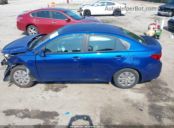 3KPA24AB5KE173187 2019 KIA RIO Blue 360 interior view