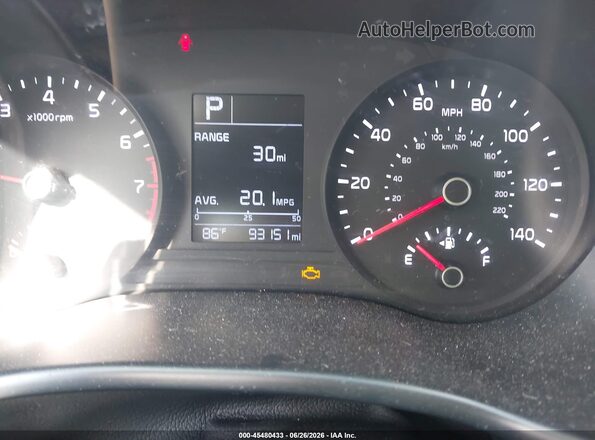 3KPA24AB6JE048696 2018 KIA RIO Blue უკანა სავარძლების ხედი