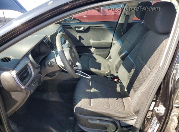 3KPA24AB6JE073534 2018 KIA RIO Black 