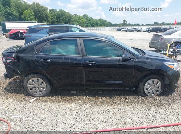 3KPA24AB6KE201269 2019 KIA RIO Black სალონის 360-გრადუსიანი ხედი