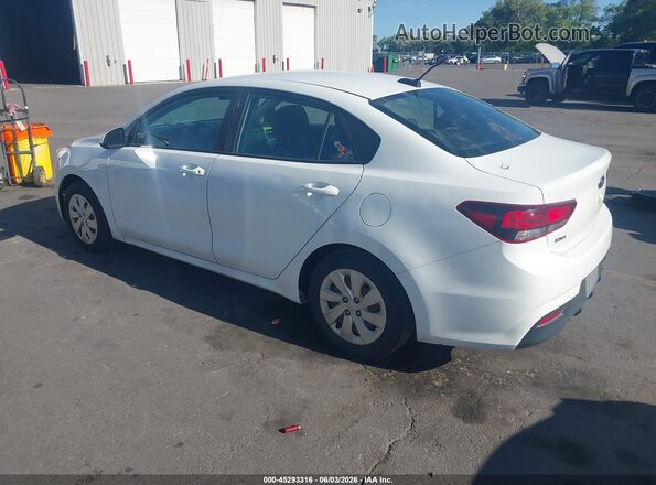 3KPA24AB7JE077852 2018 KIA RIO White Հետևի ձախ