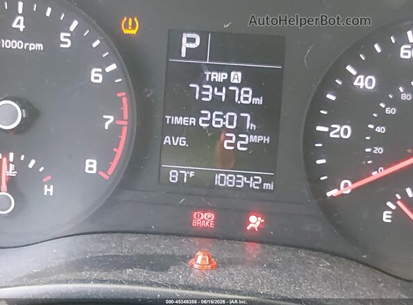 3KPA24AB7KE217237 2019 KIA RIO Красный 