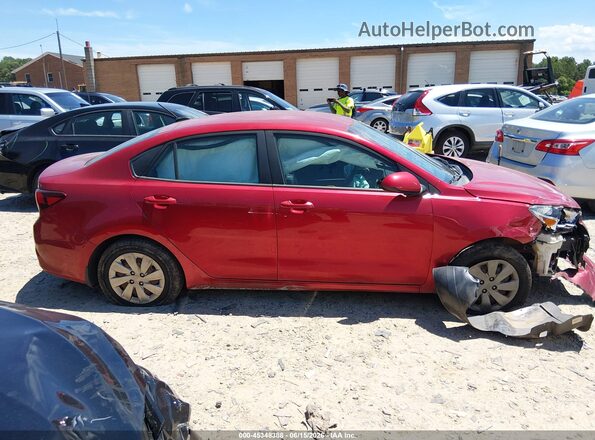 3KPA24AB7KE217237 2019 KIA RIO Красный Вид задней части салона