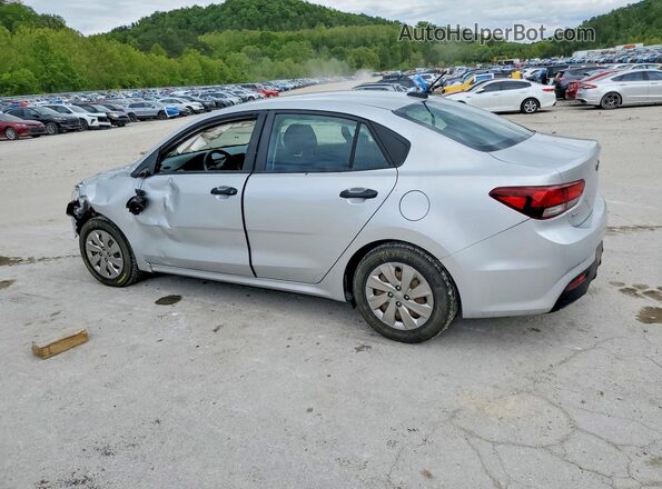 3KPA24AB8JE070795 2018 KIA RIO Silver Tył lewy