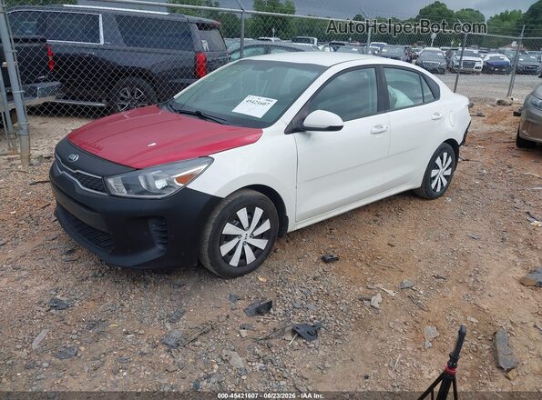 3KPA24AB9JE094846 2018 KIA RIO White Front left