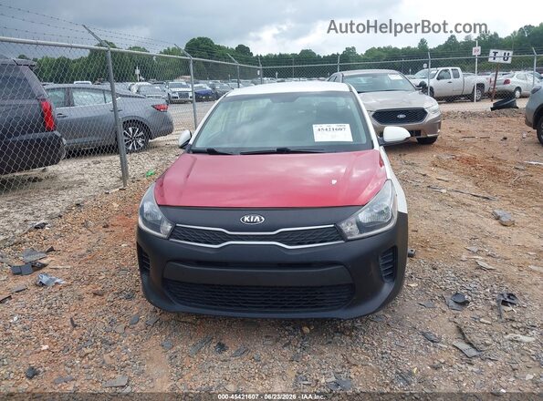 3KPA24AB9JE094846 2018 KIA RIO White Rear interior view