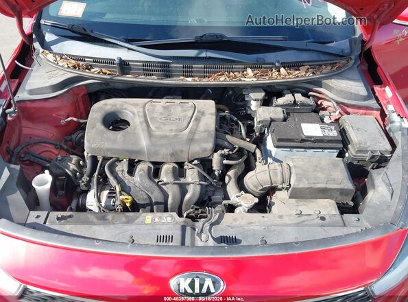3KPA24ABXKE197274 2019 KIA RIO Красный Вид сзади