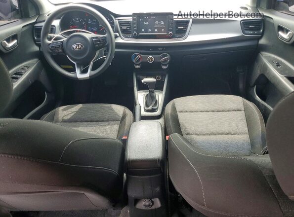 3KPA24AD0LE255900 2020 KIA RIO White Dashboard view
