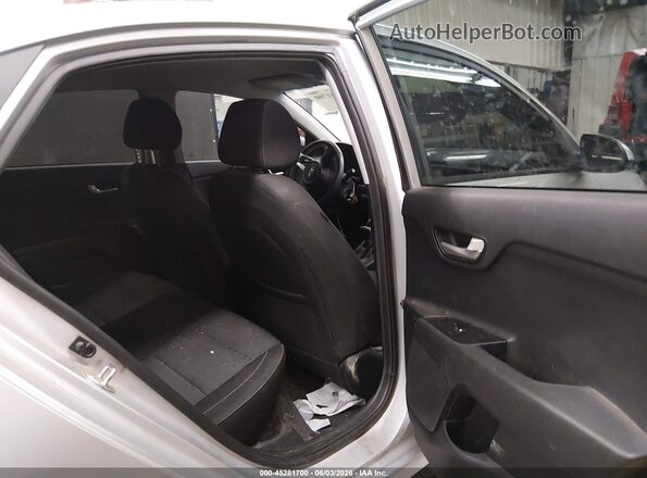 3KPA24AD0LE359190 2020 KIA RIO Silver VIN sticker view