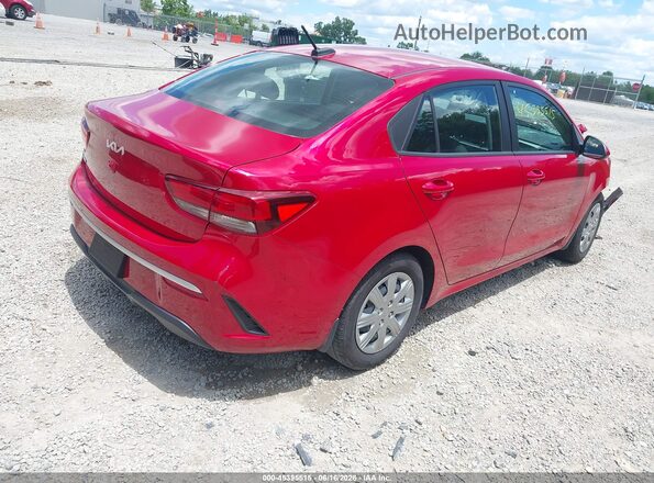 3KPA24AD0NE479008 2022 KIA RIO Red Rear right