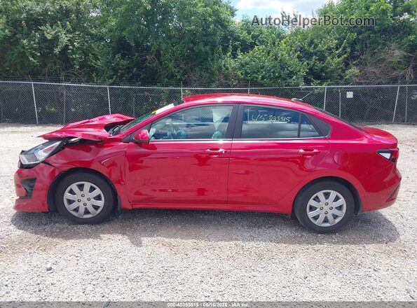 3KPA24AD0NE479008 2022 KIA RIO Red 360 interior view