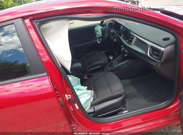 3KPA24AD0NE479008 2022 KIA RIO Red Front interior view