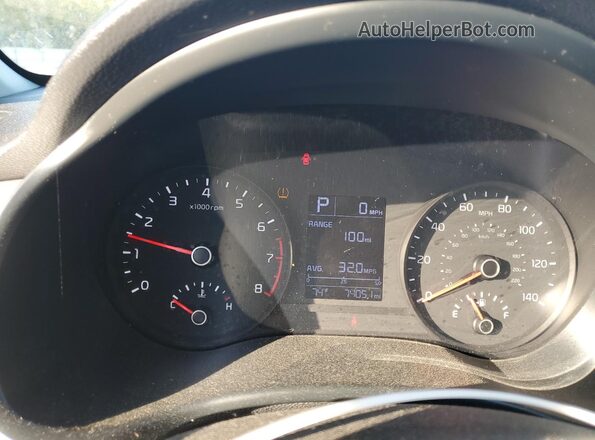 3KPA24AD0PE546063 2023 KIA RIO Silver Vista del cuadro de instrumentos