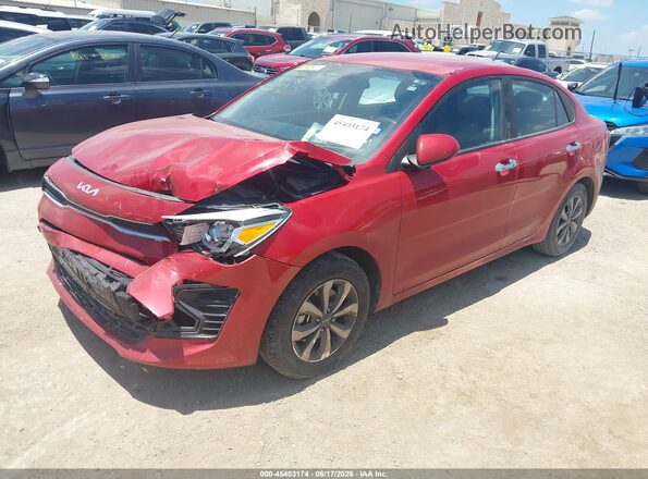 3KPA24AD0PE612403 2023 KIA RIO Red Przód lewy