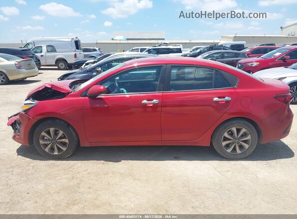 3KPA24AD0PE612403 2023 KIA RIO Red Widok wnętrza 360 stopni