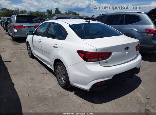 3KPA24AD1LE259888 2020 KIA RIO White Rear left