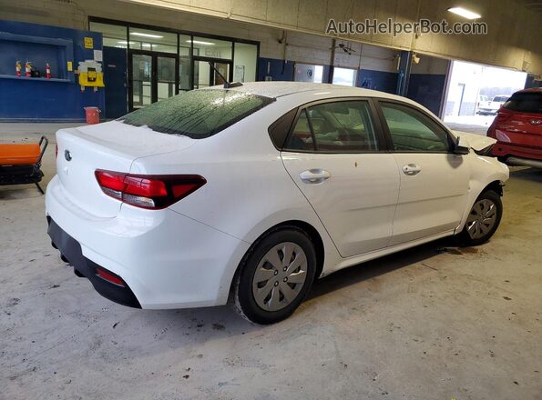 3KPA24AD1LE278103 2020 KIA RIO White Trasero derecho