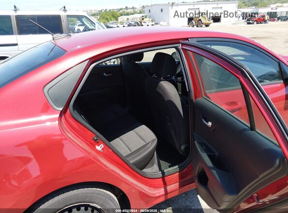 3KPA24AD1LE298271 2020 KIA RIO Red Vista de la etiqueta del VIN