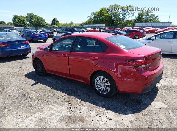 3KPA24AD1LE298271 2020 KIA RIO Red Trasero izquierdo