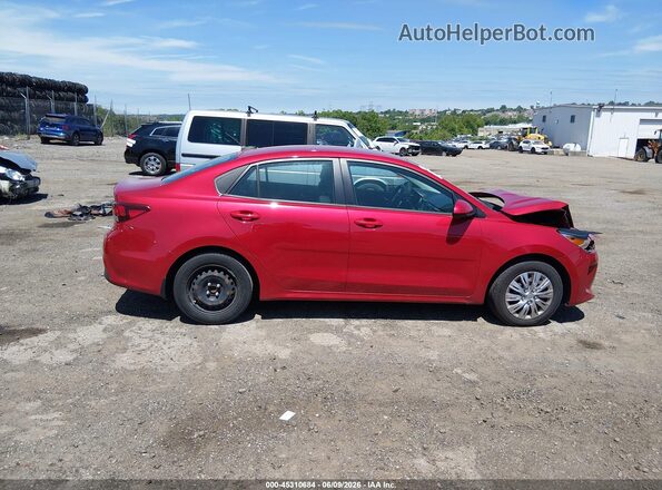 3KPA24AD1LE298271 2020 KIA RIO Red Vista interior trasera