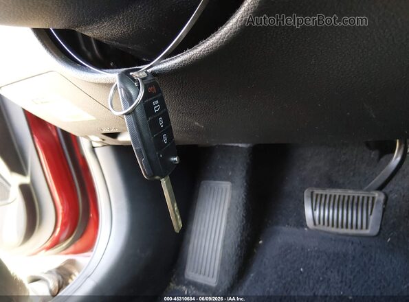 3KPA24AD1LE298271 2020 KIA RIO Red Vista del salpicadero