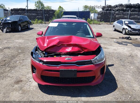 3KPA24AD1LE298271 2020 KIA RIO Red Vista del cuadro de instrumentos
