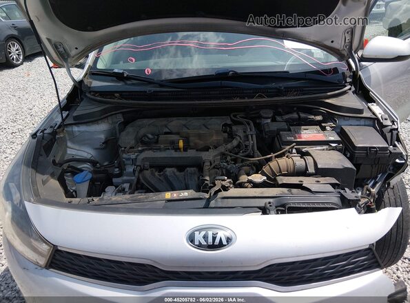 3KPA24AD1LE327039 2020 KIA RIO Серебряный Вид сзади