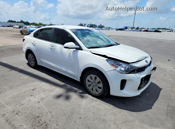 3KPA24AD1LE344116 2020 KIA RIO White Передня права чверть