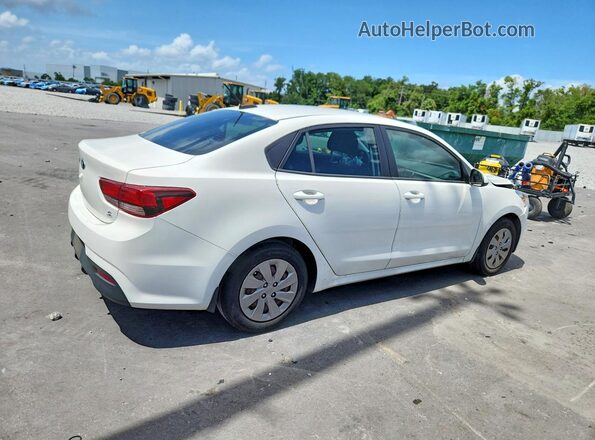 3KPA24AD1LE344116 2020 KIA RIO White Задня права чверть