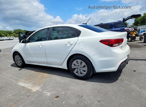 3KPA24AD1LE344116 2020 KIA RIO White Задня ліва чверть