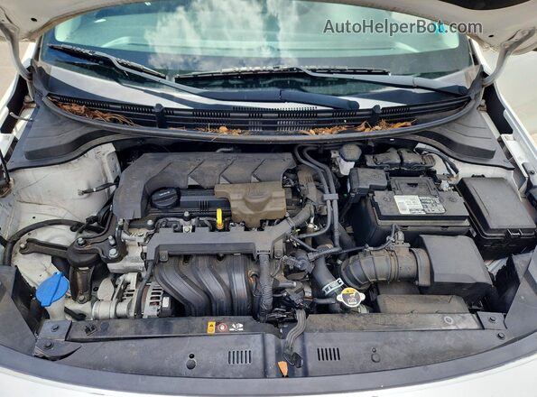 3KPA24AD1LE344116 2020 KIA RIO White Вид задньої частини салону