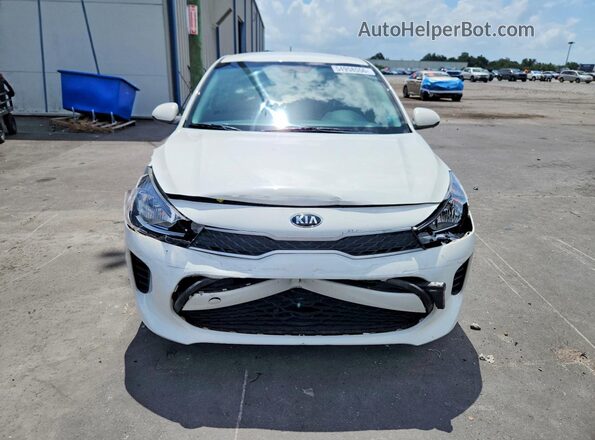 3KPA24AD1LE344116 2020 KIA RIO White Вид спереду