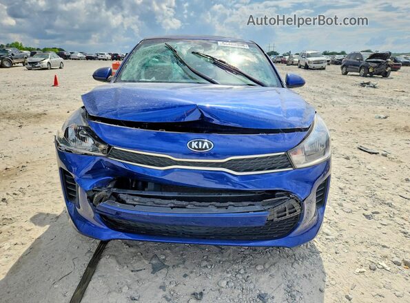 3KPA24AD1LE349154 2020 KIA RIO Blue Widok z przodu