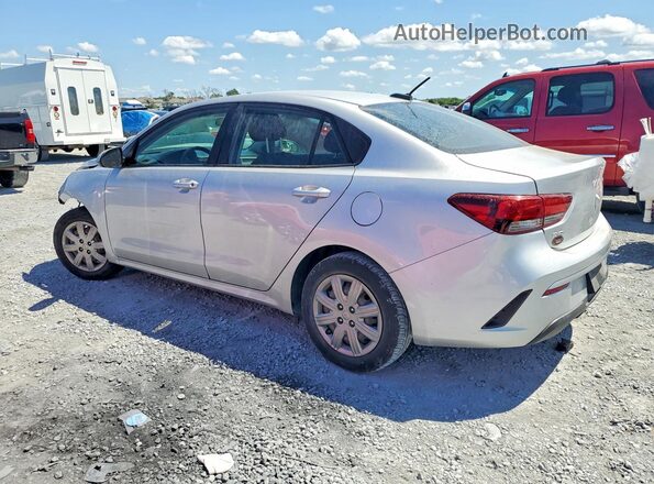 3KPA24AD1NE484556 2022 KIA RIO Silver Tył lewy