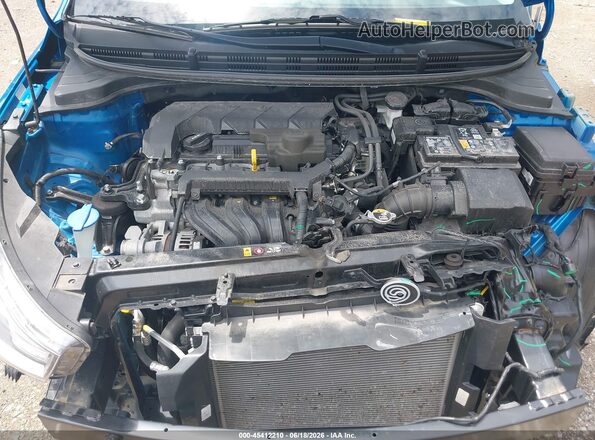 3KPA24AD1PE573515 2023 KIA RIO Blue უკანა ხედი
