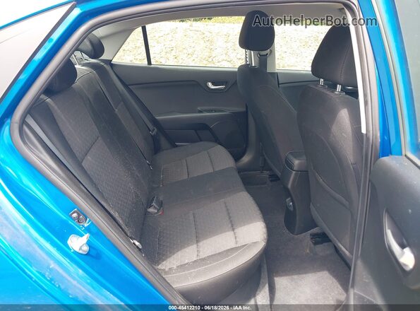 3KPA24AD1PE573515 2023 KIA RIO Blue VIN კოდის სტიკერის ხედი