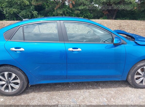 3KPA24AD1PE573515 2023 KIA RIO Blue უკანა სალონის ხედი
