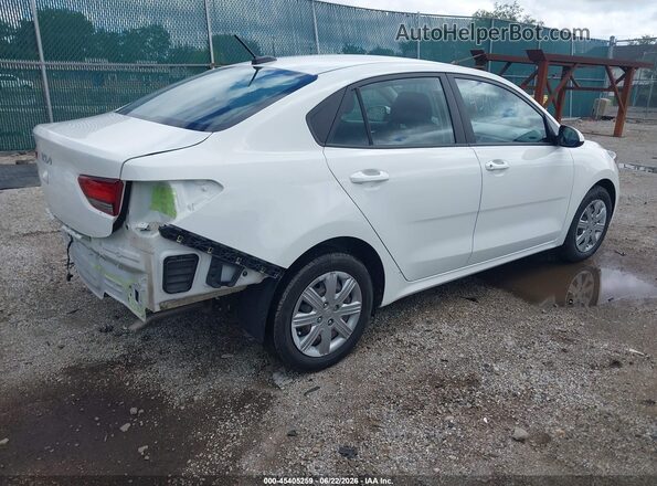 3KPA24AD1PE577242 2023 KIA RIO White უკანა მარჯვენა
