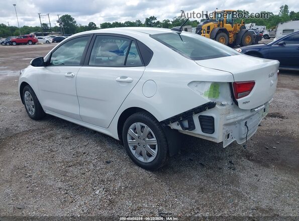 3KPA24AD1PE577242 2023 KIA RIO White უკანა მარცხენა