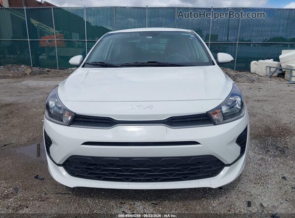 3KPA24AD1PE577242 2023 KIA RIO White ხელსაწყოთა პანელის ხედი