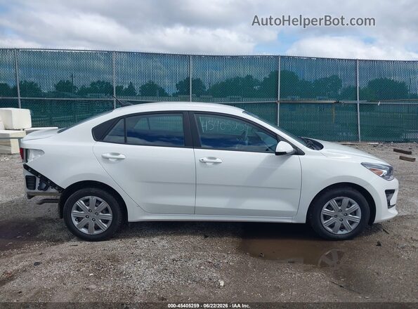 3KPA24AD1PE577242 2023 KIA RIO White უკანა სალონის ხედი